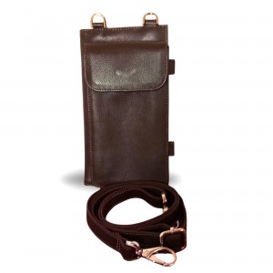 Bolso monedero porta movil piel "OPORTO"