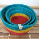 Conjunto de 2 Cestas de yute PRAGA
