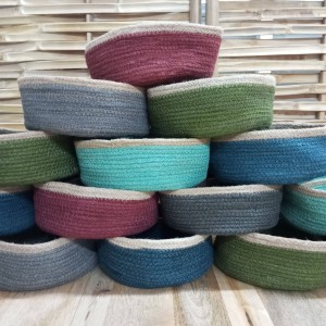 Cistells de jute model BALI
