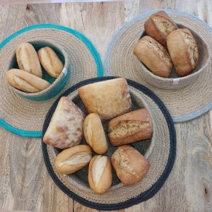Conjunto de Mesa de yute