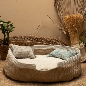 Cama de yute para Mascotas tamaño XXL (sin colchón)