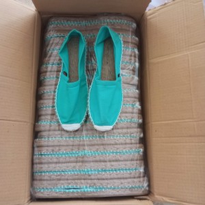 CAJA de 12 pares de alpargatas - ideal BODAS