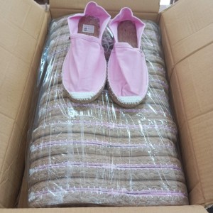CAJA de 12 pares de alpargatas - ideal BODAS